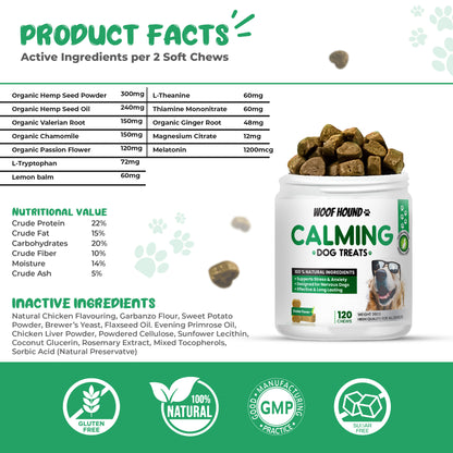 120 Calming Dog Treats