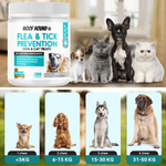 120 Flea and Tick Prevention Treats for Dogs & Cats