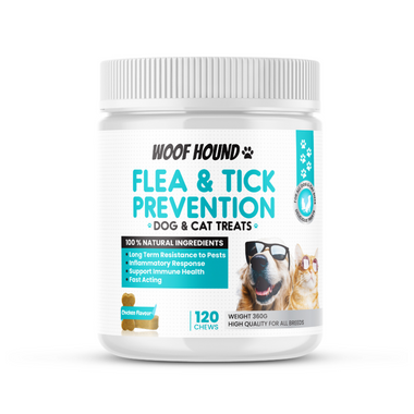120 Flea and Tick Prevention Treats for Dogs & Cats