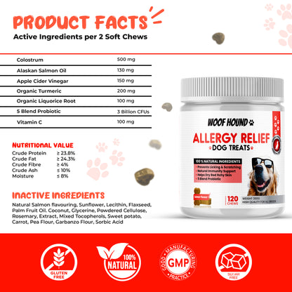 120 Allergy Relief Dog Treats